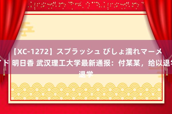 【XC-1272】スプラッシュ びしょ濡れマーメイド 明日香 武汉理工大学最新通报：付某某，给以退学