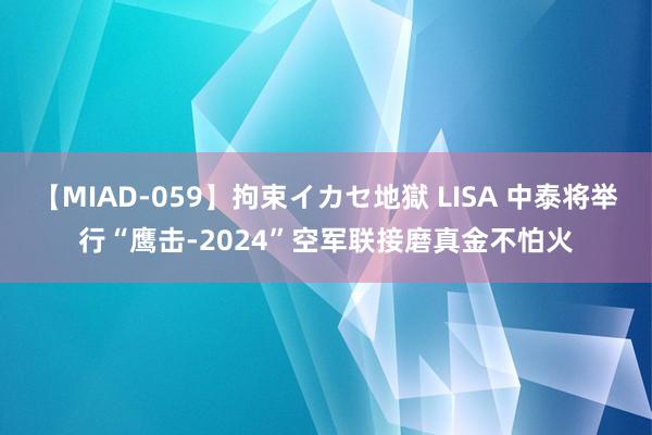 【MIAD-059】拘束イカセ地獄 LISA 中泰将举行“鹰击-2024”空军联接磨真金不怕火