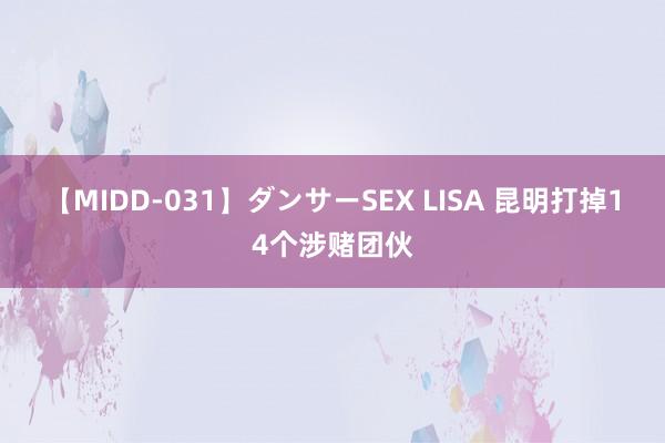 【MIDD-031】ダンサーSEX LISA 昆明打掉14个涉赌团伙